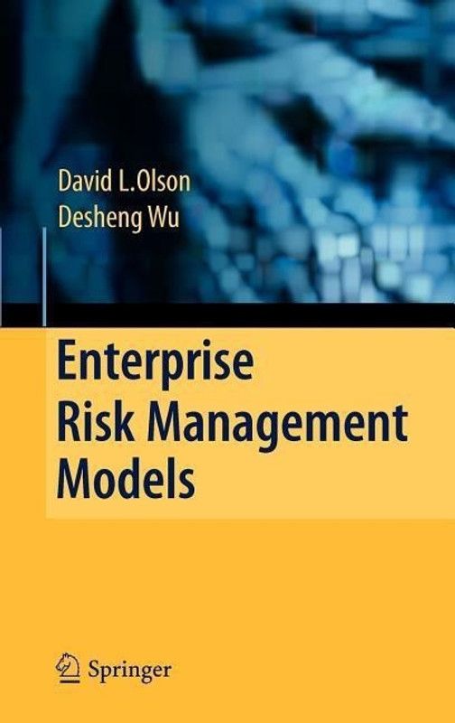 Enterprise Risk Management Models  (English, Hardcover, Olson David L.)