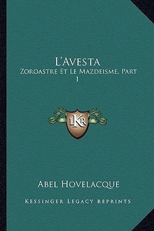 L'Avesta  (French, Paperback, Hovelacque Abel)
