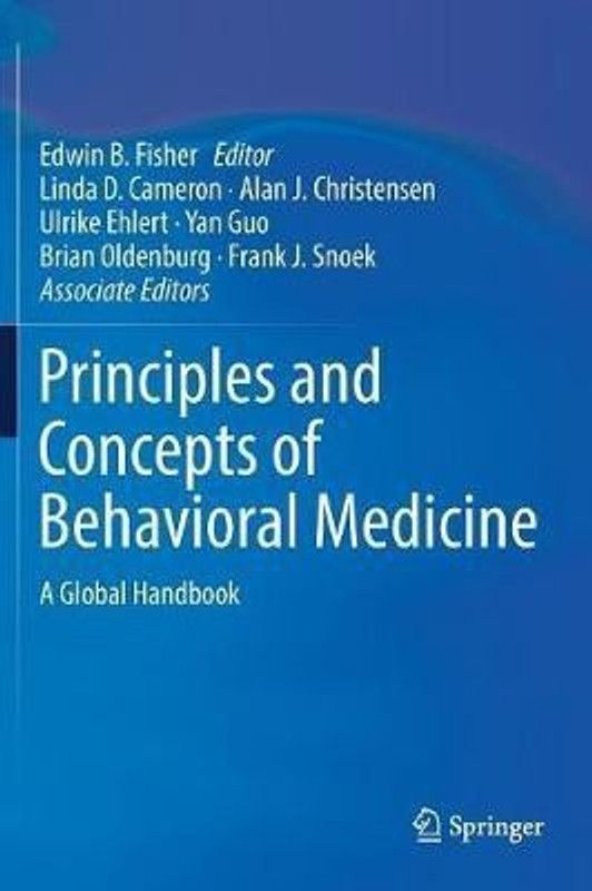 Principles and Concepts of Behavioral Medicine  (English, Hardcover, unknown)