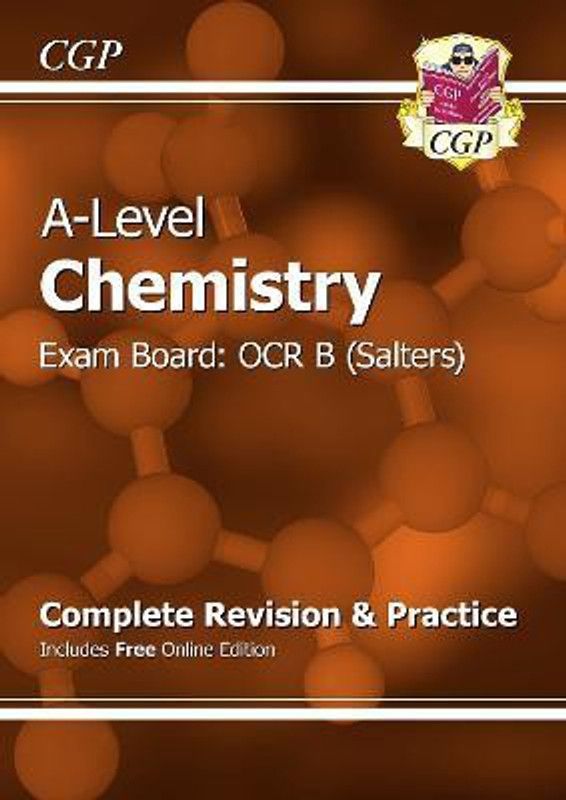 A-Level Chemistry: OCR B Year 1 & 2 Complete Revision & Practice with Online Edition  (English, Mixed media product, CGP Books)