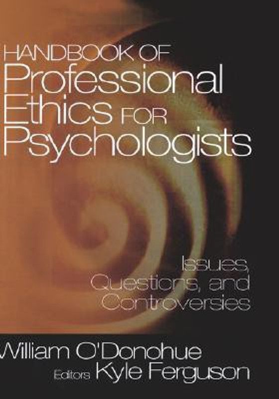 Handbook of Professional Ethics for Psychologists  (English, Hardcover, unknown)
