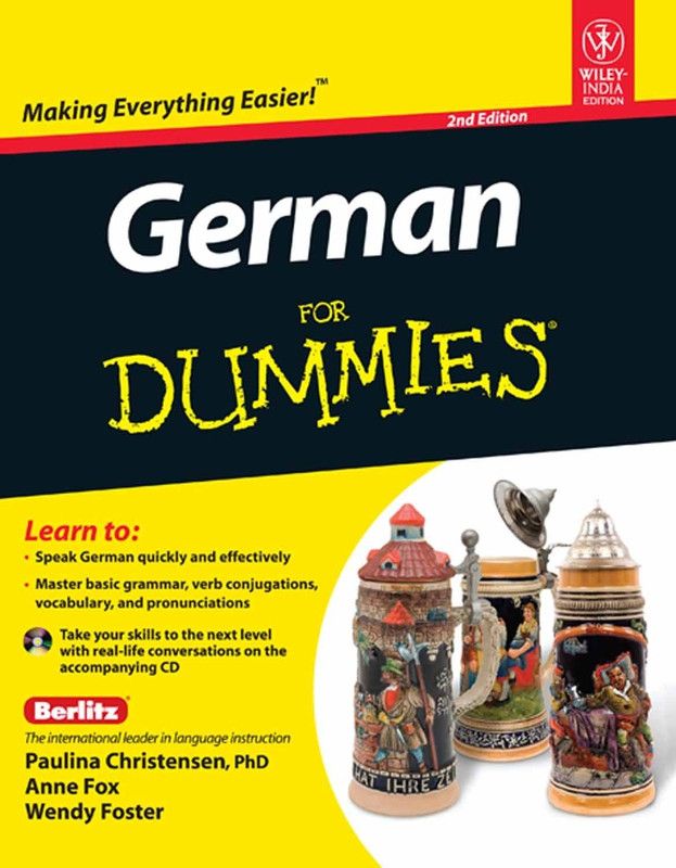 German for Dummies (with CD)  (English, Paperback, Christensen Paulina)