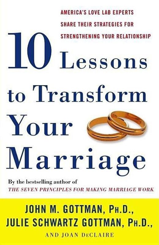 Ten Lessons to Transform Your Marriage  (English, Paperback, Gottman John)