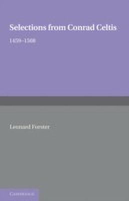 Selections from Conrad Celtis  (English, Paperback, unknown)