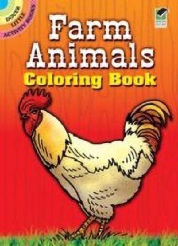 Farm Animals Coloring Book  (English, Paperback, Bonforte Lisa)
