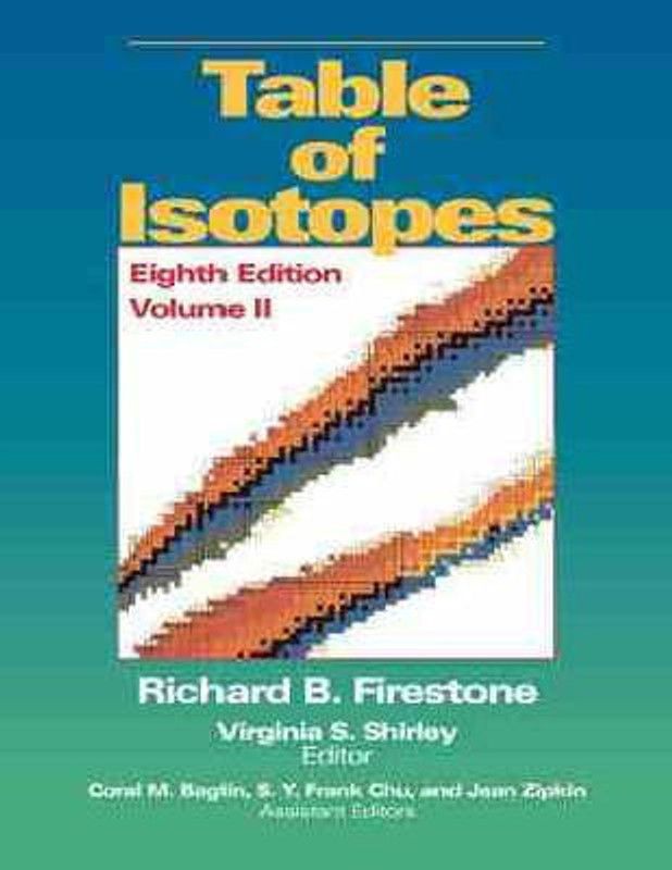 Table of Isotopes  (English, Paperback, Browne Edgardo)