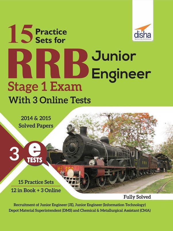 15 Practice Sets for Rrb Junior Engineer Stage 1 Exam with 3 Online Tests  (English, Paperback, unknown)