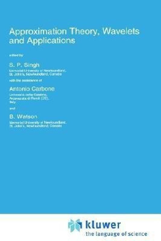 Approximation Theory, Wavelets and Applications  (English, Hardcover, unknown)