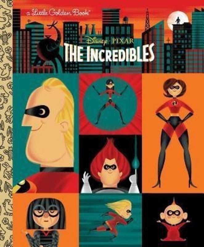 The Incredibles (Disney/Pixar The Incredibles)  (English, Hardcover, Sazaklis John)