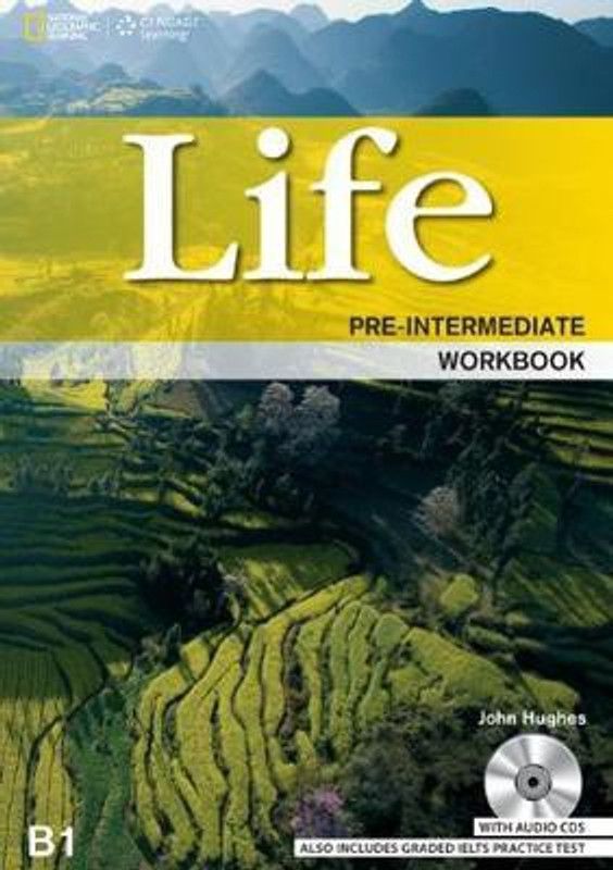 Life Pre-Intermediate: Workbook with Key and Audio CD  (English, Mixed media product, Hughes John)