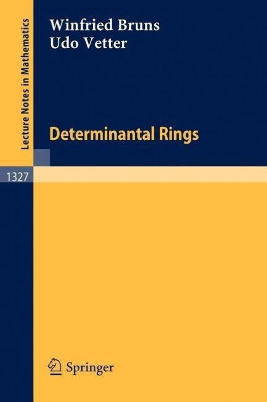Determinantal Rings  (English, Paperback, Bruns Winfried)