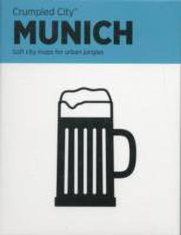 Munich Crumpled City Map  (English, Sheet map, unknown)