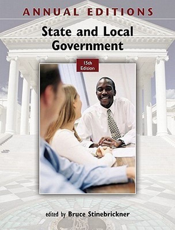 Annual Editions: State and Local Government, 15/e  (English, Paperback, Stinebrickner Bruce)