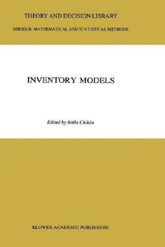 Inventory Models  (English, Hardcover, unknown)