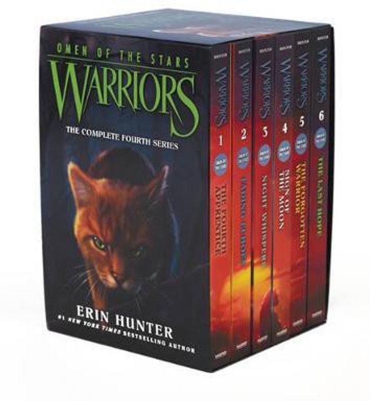 Warriors: Omen of the Stars Box Set: Volumes 1 to 6  (English, Paperback, Hunter Erin)