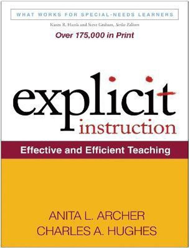 Explicit Instruction  (English, Paperback, Archer Anita L.)