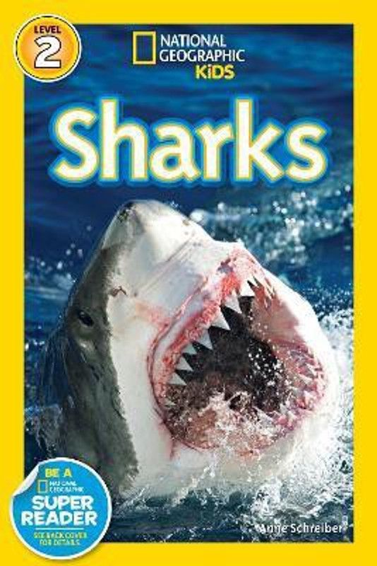 National Geographic Kids Readers: Sharks  (English, Paperback, Schreiber Anne)