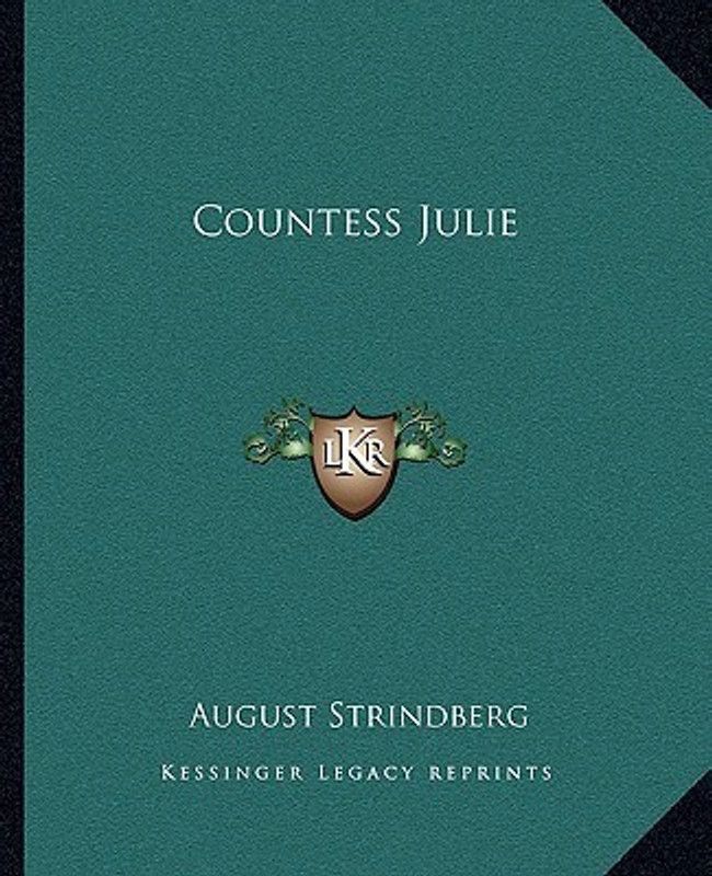 Countess Julie  (English, Paperback, Strindberg August)