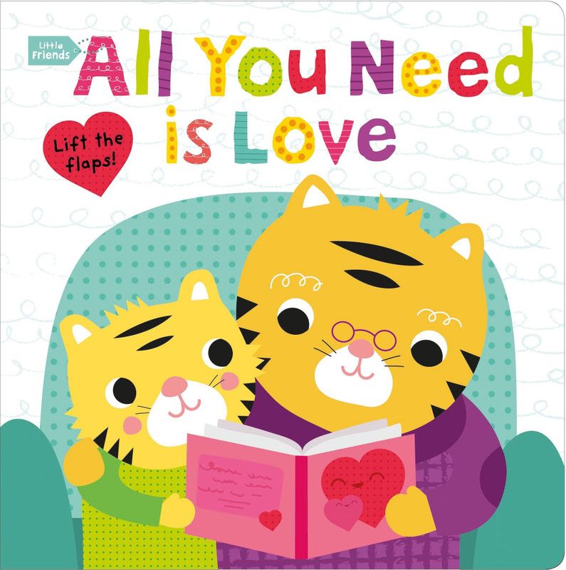 Little Friends: All You Need Is Love  (English, Board book, Priddy Roger)