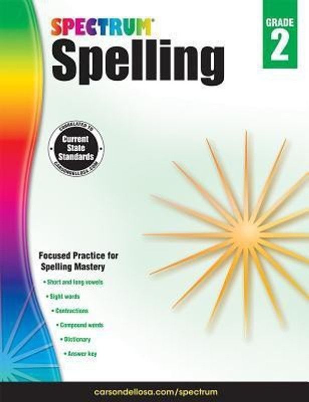 Spectrum Spelling, Grade 2  (English, Paperback, unknown)