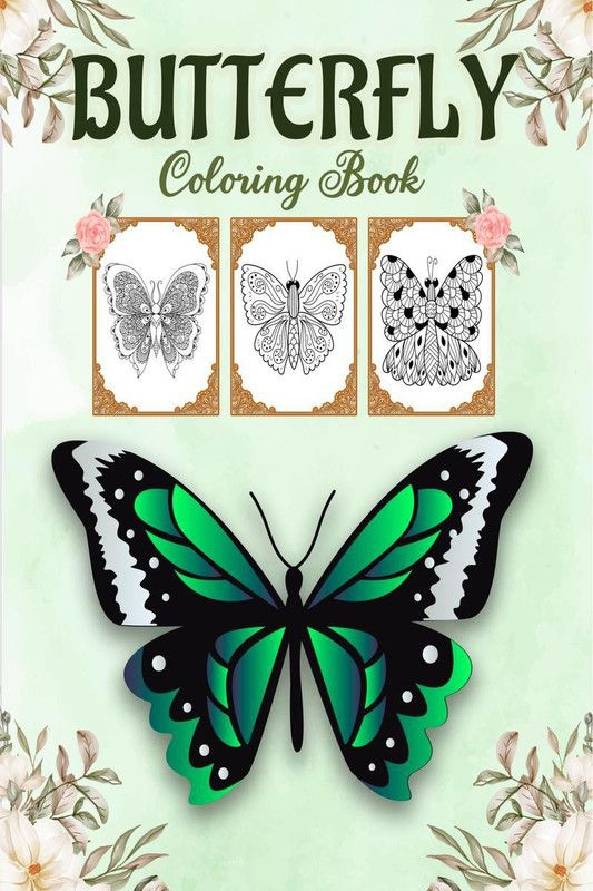 Butterfly Coloring Book for Kids  (English, Paperback, Positive Artitude)