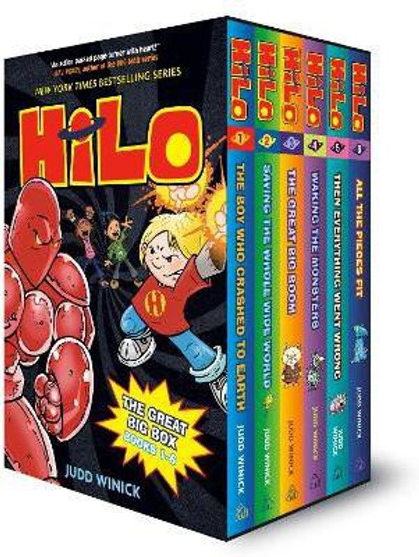 Hilo: The Great Big Box: Books 1-6  (English, Hardcover, Winick Judd)