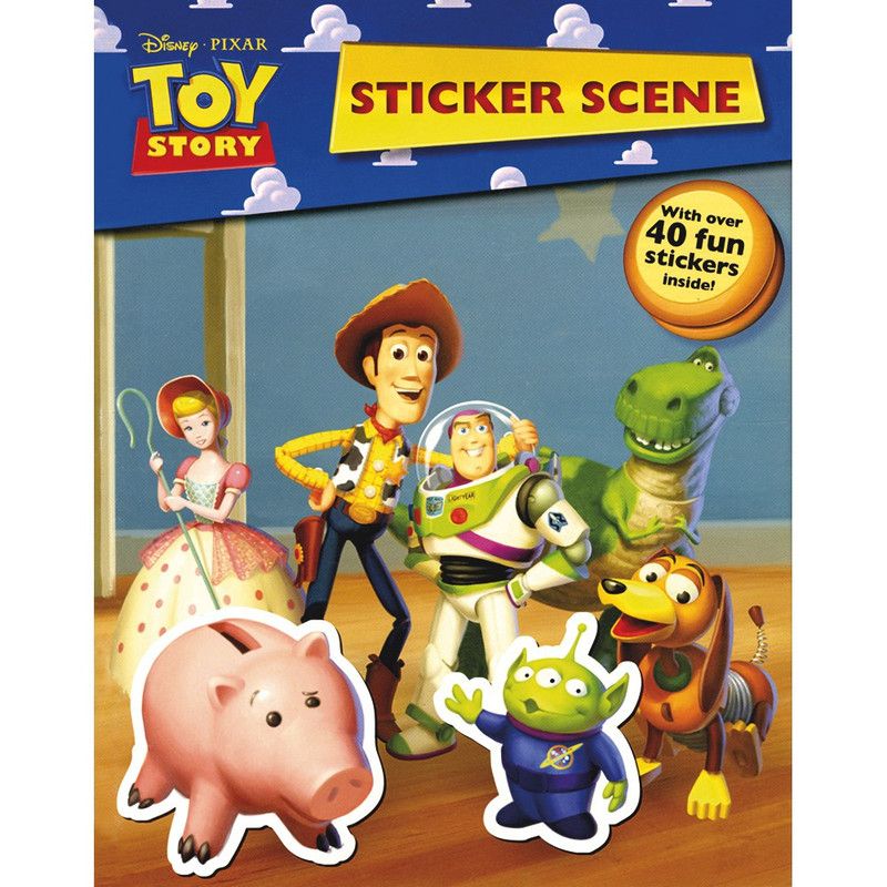 Disney Pixar Toy Story Sticker Scene  (English, Paperback, unknown)