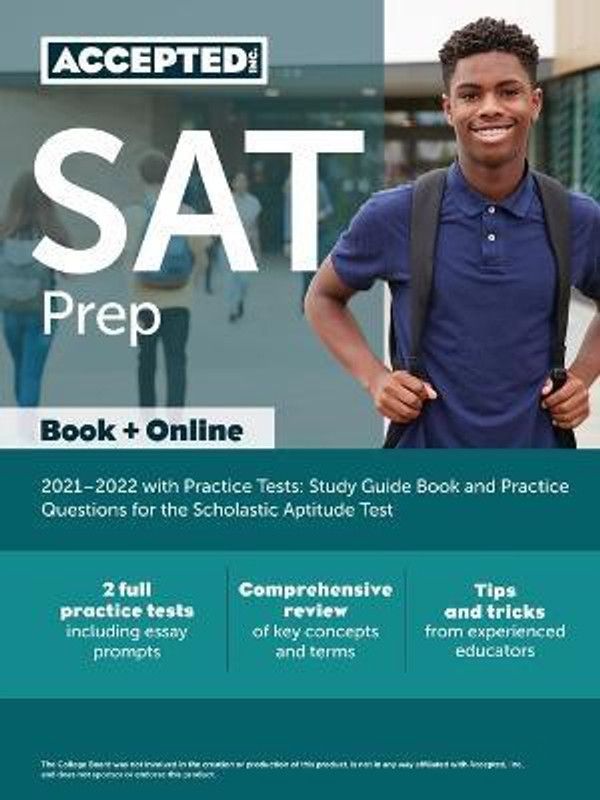 SAT Prep 2021-2022 with Practice Tests  (English, Paperback, Accepted)