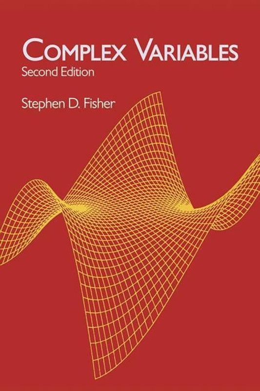 Complex Variables  (English, Paperback, Fisher Stephen D.)