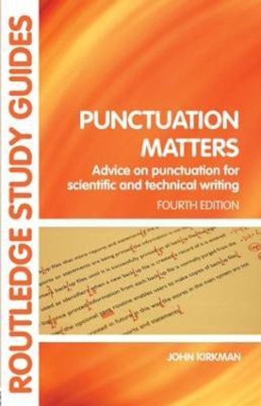 Punctuation Matters  (English, Paperback, Kirkman John)