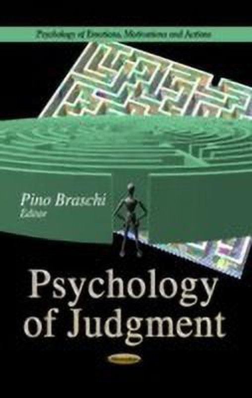 Psychology of Judgment  (English, Paperback, unknown)