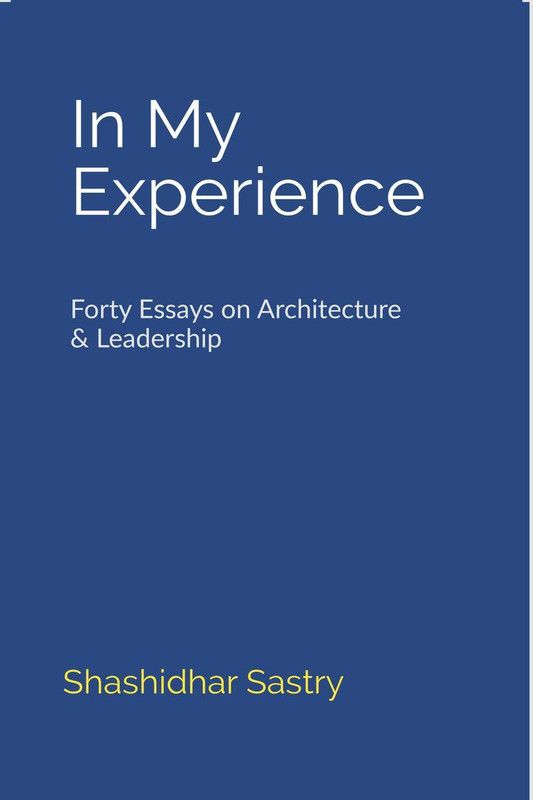 In My Experience  (English, Paperback, Shashidhar Sastry)