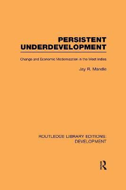 Persistent Underdevelopment  (English, Hardcover, Mandle Jay)