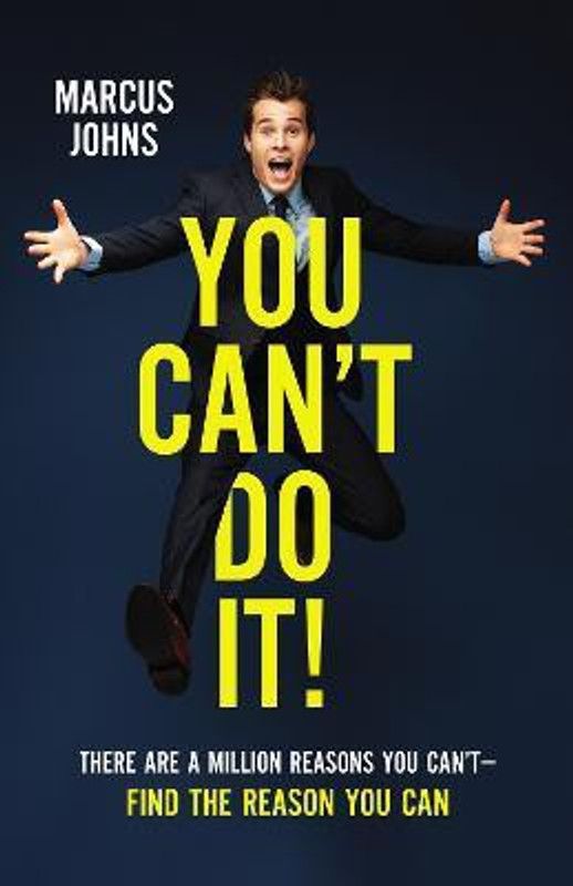 You Can't Do It!  (English, Hardcover, Johns Marcus)