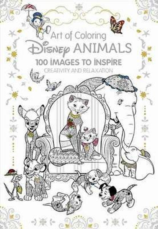 Art Therapy: Disney Animals  (English, Hardcover, Saunier-Talec Catherine)