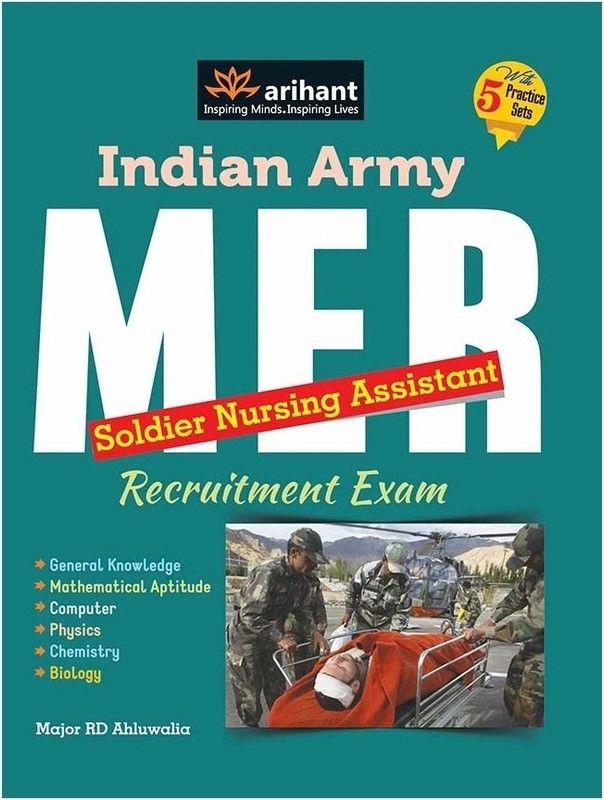 Indian Army Mer Soldier Nursing Assistant Recruitment Exam  (English, Undefined, Ahluwalia R.D. Major)