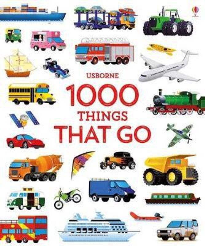1000 Things That Go  (English, Hardcover, Taplin Sam)