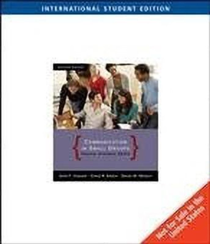 Communication in Small Groups, International Edition 7th Edition  (English, Paperback, Cragan John)