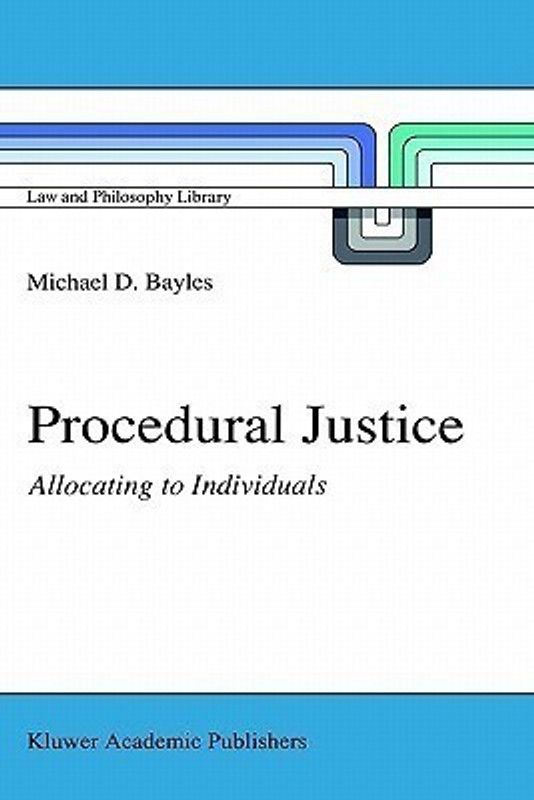 Procedural Justice  (English, Hardcover, Bayles M.E.)