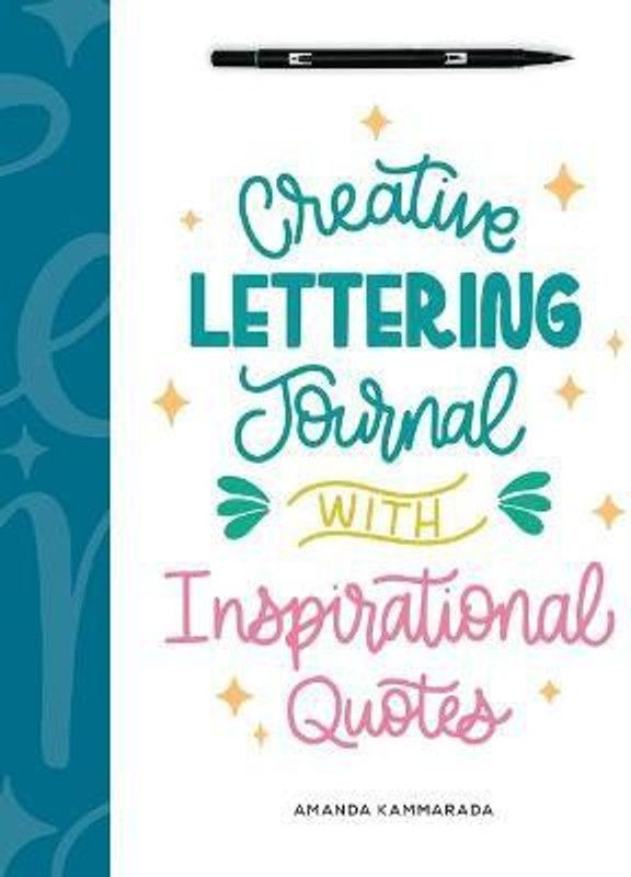 Creative Lettering Journal with Inspirational Quotes  (English, Paperback, Kammarada Amanda)