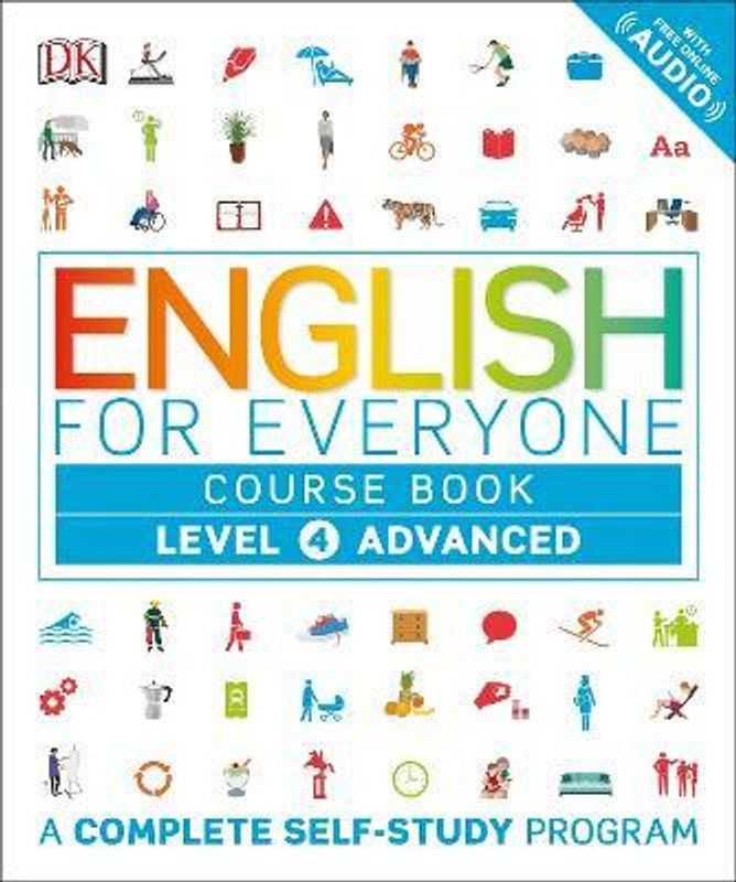English for Everyone: Level 4: Advanced, Course Book  (English, Paperback, DK)