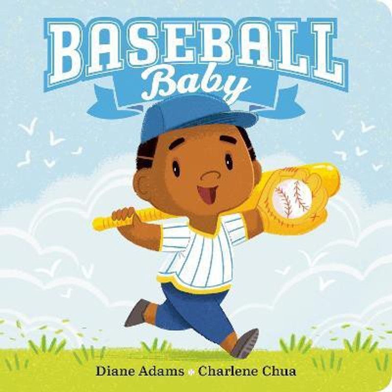Baseball Baby  (English, Board book, Adams Diane)