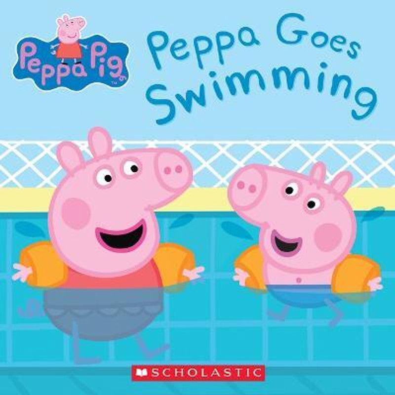 Peppa Goes Swimming  (English, Paperback, Scholastic)