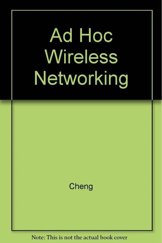 AD HOC Wireless Networking by ...-English-BSP BOOKS PVT LTD-Paperback  (English, Paperback, Cheng Xiuzhen)