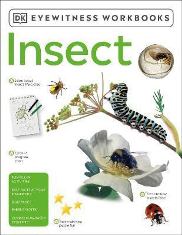 Eyewitness Workbooks Insect  (English, Paperback, DK)