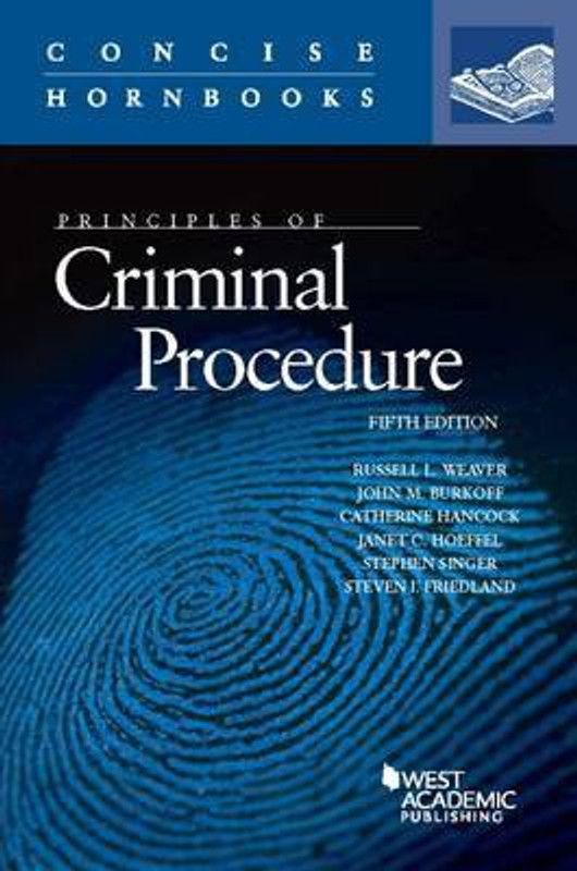 Principles of Criminal Procedure  (English, Paperback, Weaver Russell)
