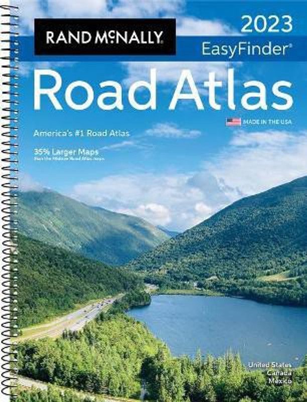 Rand McNally 2023 Easyfinder(r) Midsize Road Atlas  (English, Paperback, Rand McNally)