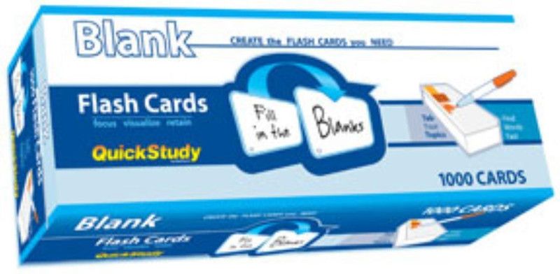 Blank  (English, Cards, BarCharts, Inc.)