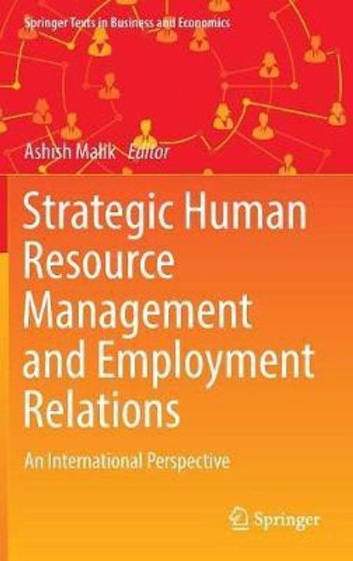 Strategic Human Resource Management and Employment Relations  (English, Hardcover, unknown)