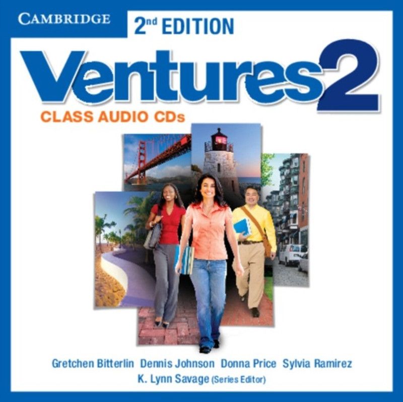 Ventures Level 2 Class Audio CDs (2)  (English, CD-Audio, Bitterlin Gretchen)
